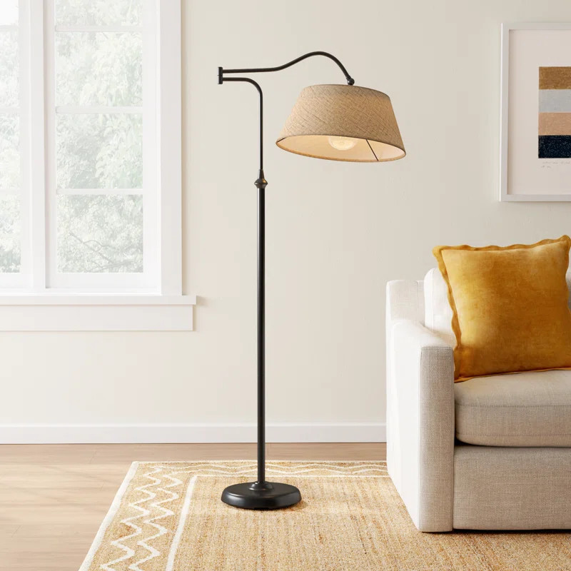 Theodora Swing Arm Floor Lamp | Wayfair North America