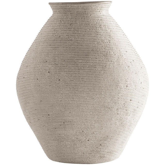 Hannela Antique Tan Small Vase | Slumberland Furniture