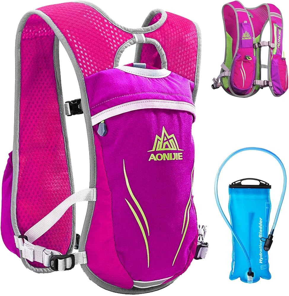 TRIWONDER Hydration Pack Backpack 5.5L Outdoors Mochilas Trail Marathoner Running Race Hydration ... | Amazon (US)