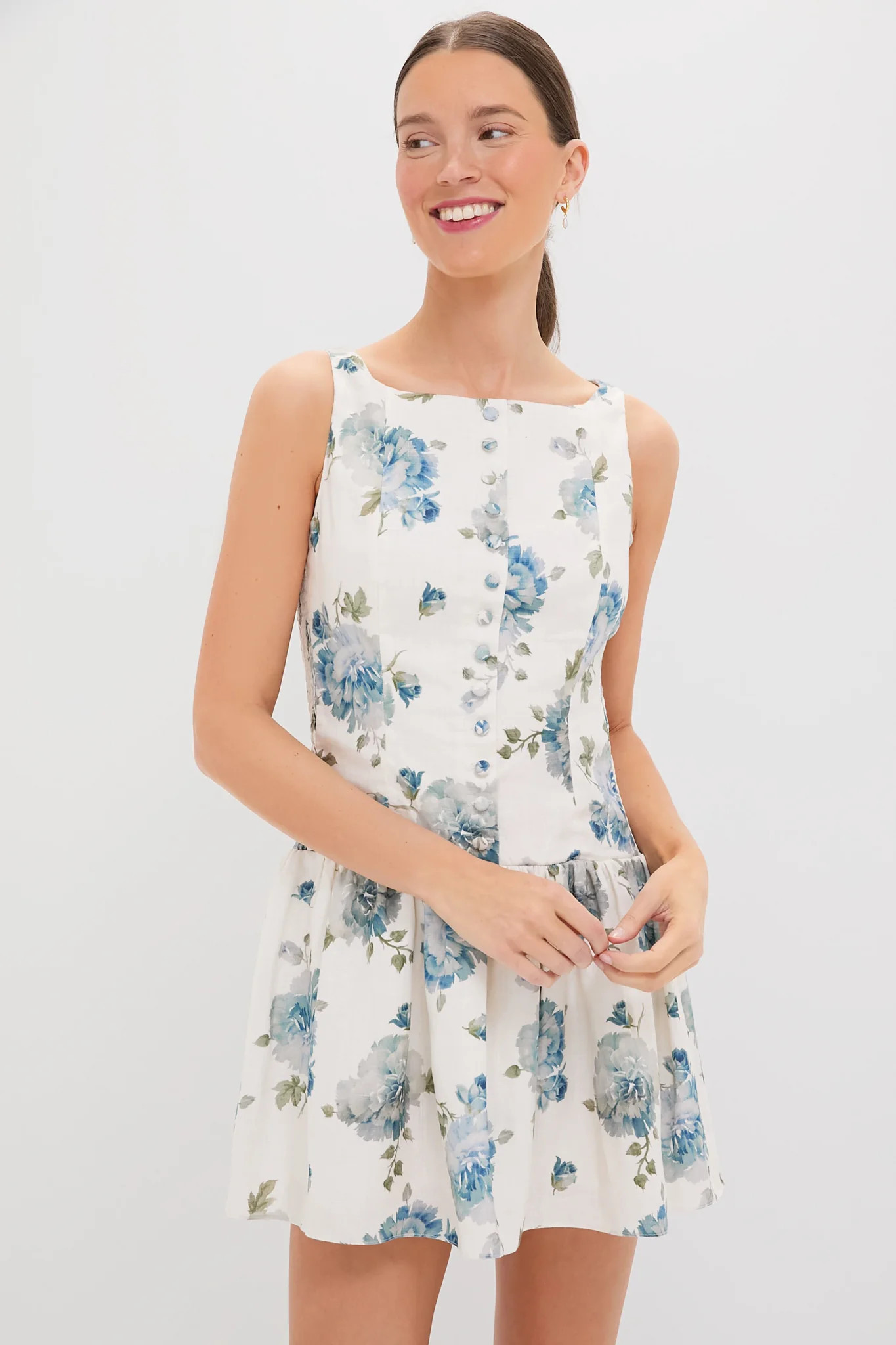 Cecile Floral Blair Mini Dress | Tuckernuck (US)