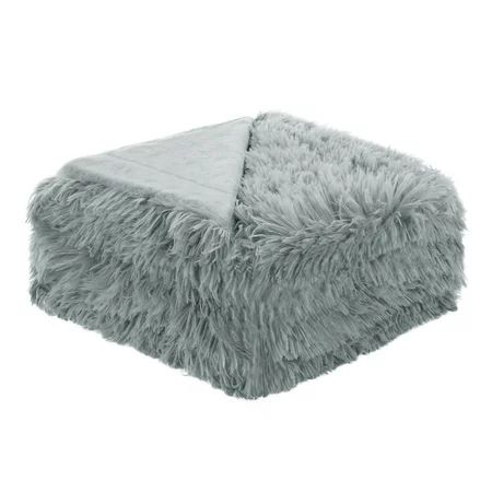 Unique Bargains Luxury Soft Shaggy Faux Fur Blanket Ultra Fiber Blankets Throw Twin Full Queen Size | Walmart (US)