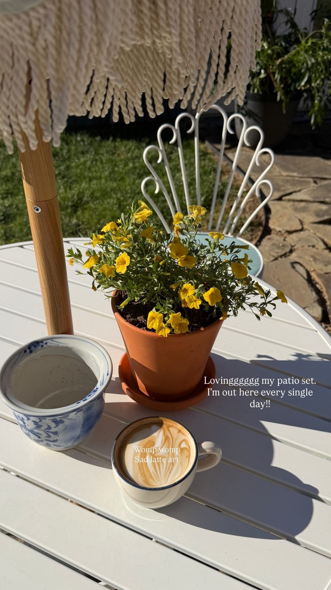 Lovingggggg my patio set. I’m out here every single day!!

#LTKootd