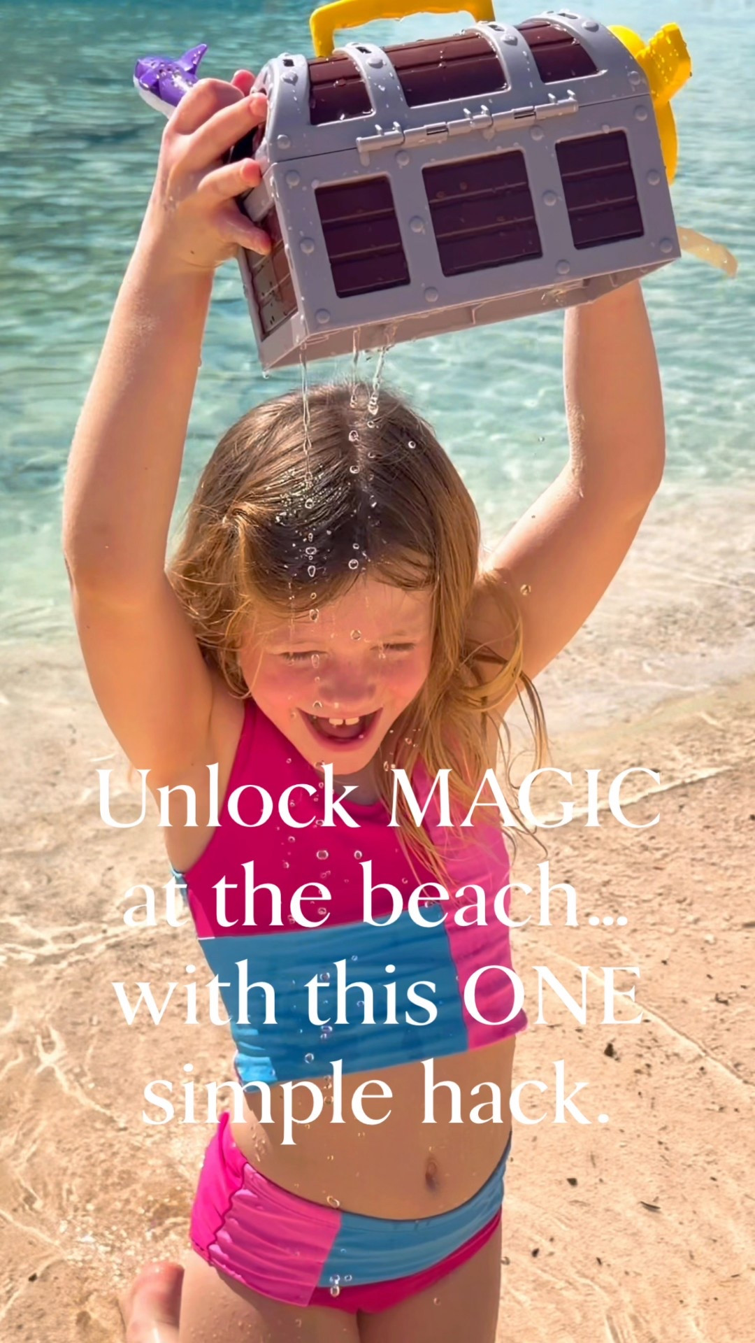 Hi! 🏖️☀️

This is hands down one of the coolest pool toys I’ve found for kids 😍
It’s a treasure chest that actually opens with a key and inside is a whole mix of fun Perfect for pool games and beach days!

#LTKKids #LTKSwim #LTKmomlife