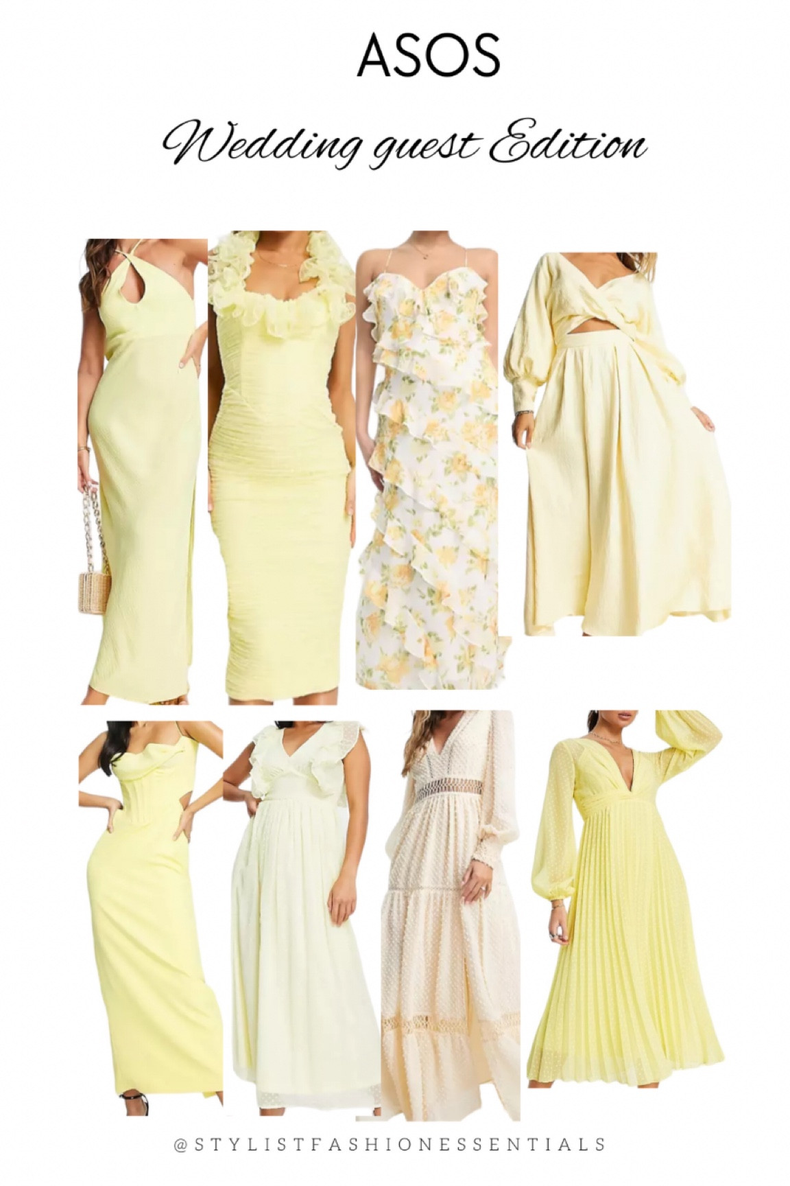 Yellow wedding fits 💛💍

Spring dresses 
Spring outfits
Spring skirts
Spring outfit inspo
Dresses
Mini dress
MIDI dress
Affordable dress 
White dress
Dressy outfit
Resort wear 

Easter
Spring outfit
Vacation outfit 
at Patrick’s day
Wedding guest 
Easter dress

#LTKBeauty#LTKwedding#LTKFit#LTKAustralia#LTKEurope#LTKStyletip

#LTKSeasonal #LTKunder50 #LTKunder100