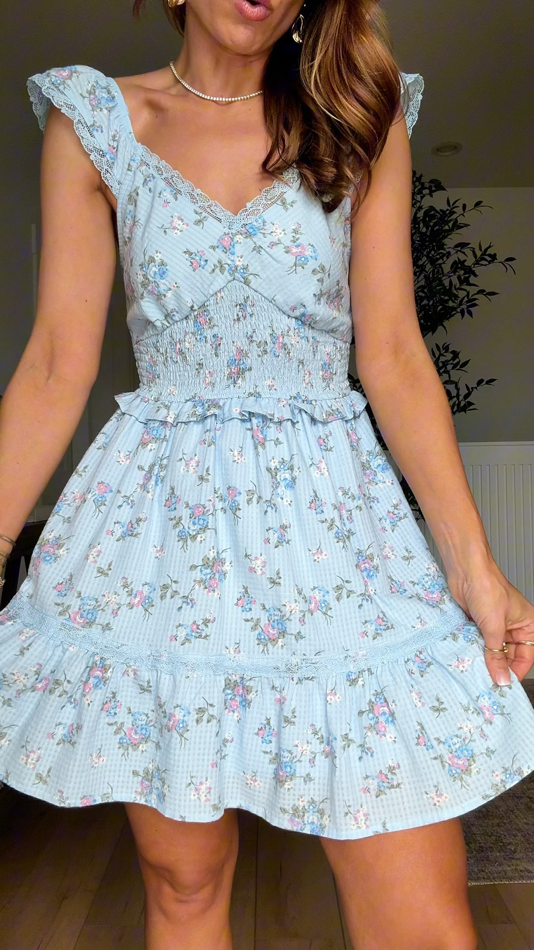 New at Target! Floral mini dress. Baby shower dress. Wedding shower dress. Spring dresses. Summer dresses. Vacation dress.

#LTKootd #LTKTravel #LTKPetite