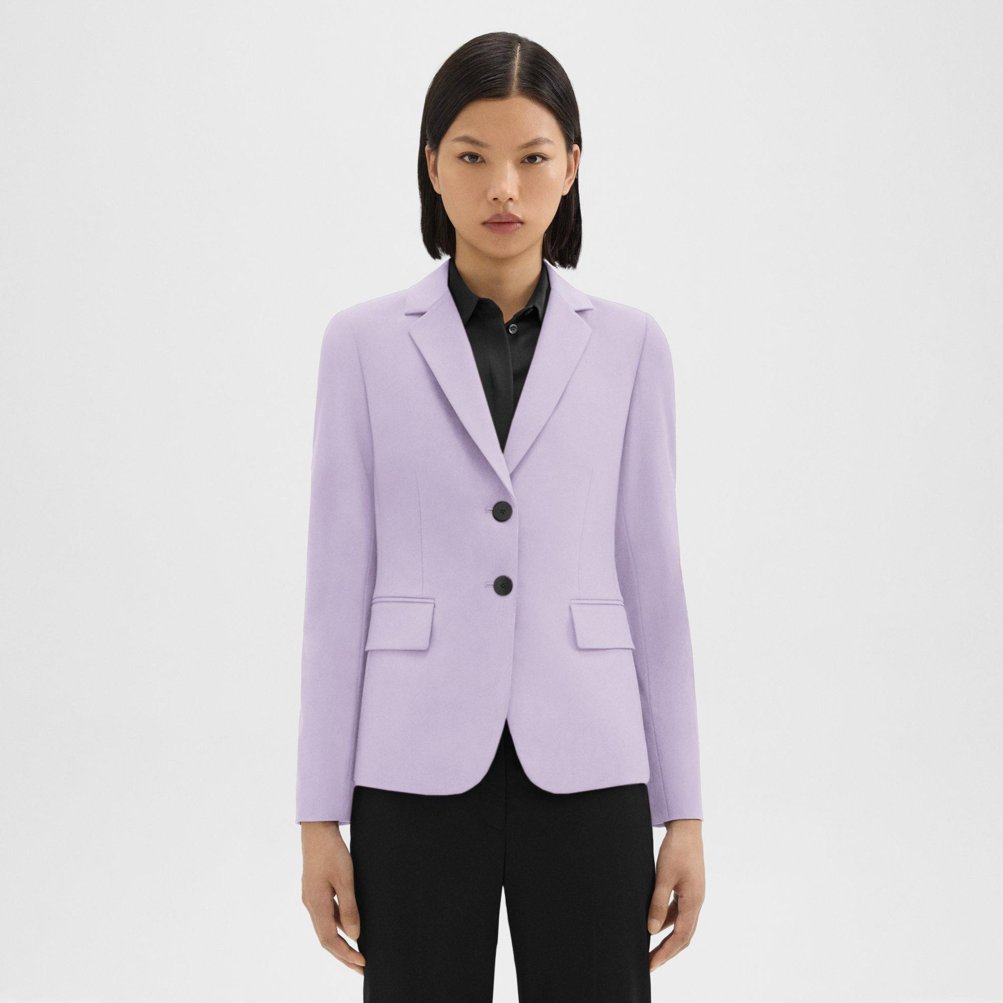 Carissa Blazer in Good Wool | Theory