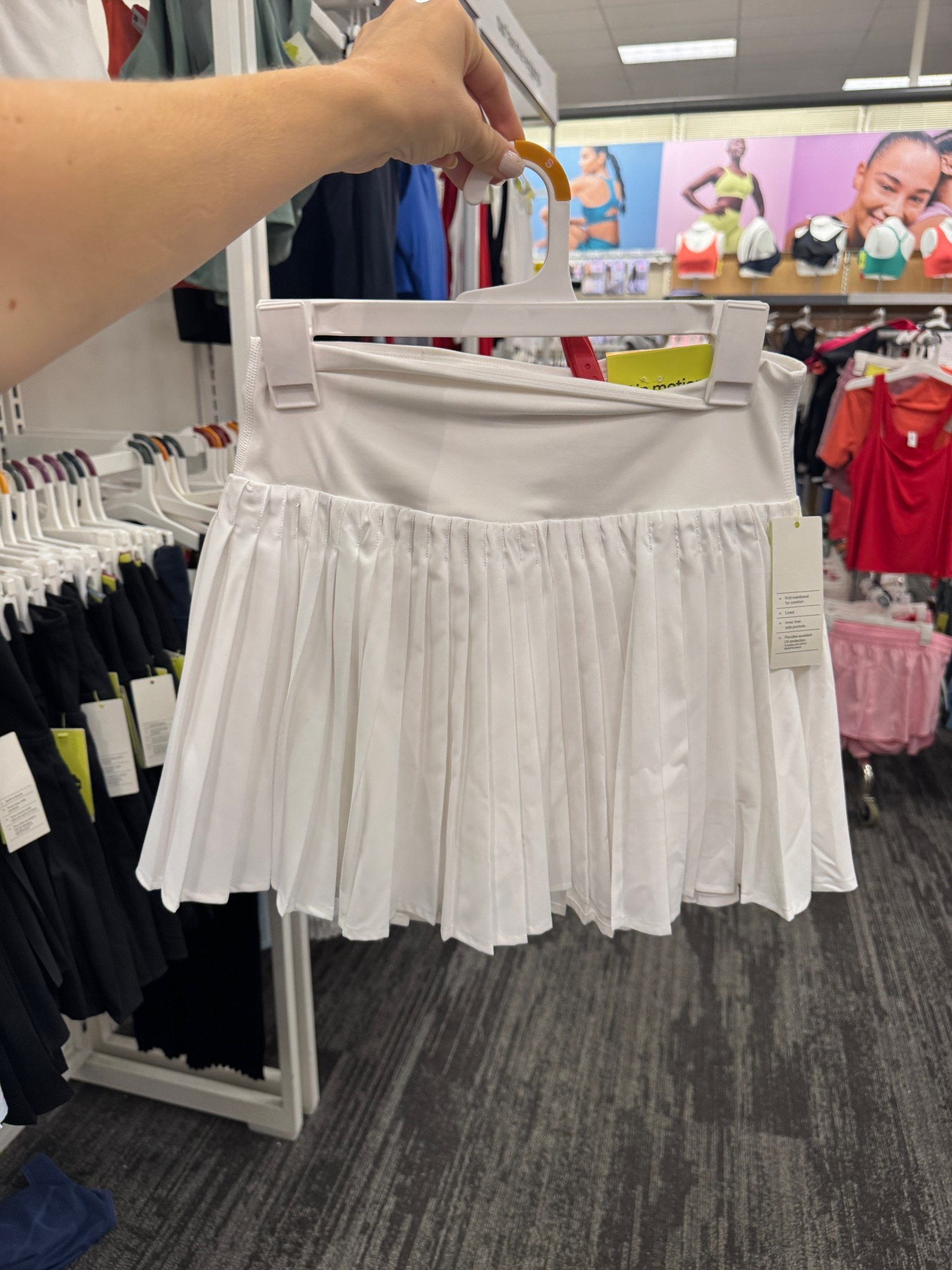 This white pleated athletic tennis skirt from Target is the ultimate mix of sporty + cute 🎾🤍 Built-in shorts make it perfect for chasing kids, running errands, or hitting the court. Whether you’re into pickleball, tennis, or just love a preppy athletic look, this skirt is a must-have for your summer wardrobe. Pairs perfectly with everything from a cropped tee to a workout tank!

#tennisskirt #athleticskirt #pleatedskirt #whitepleatedskirt #targetstyle #sportyskirt #preppystyle #pickleballoutfit #tenniscore #targetfinds #activewearskirt #momstyle #cuteworkoutclothes #skirtwithshorts #affordablefashionfinds 

#LTKPetite #LTKStyleTip #LTKFindsUnder100