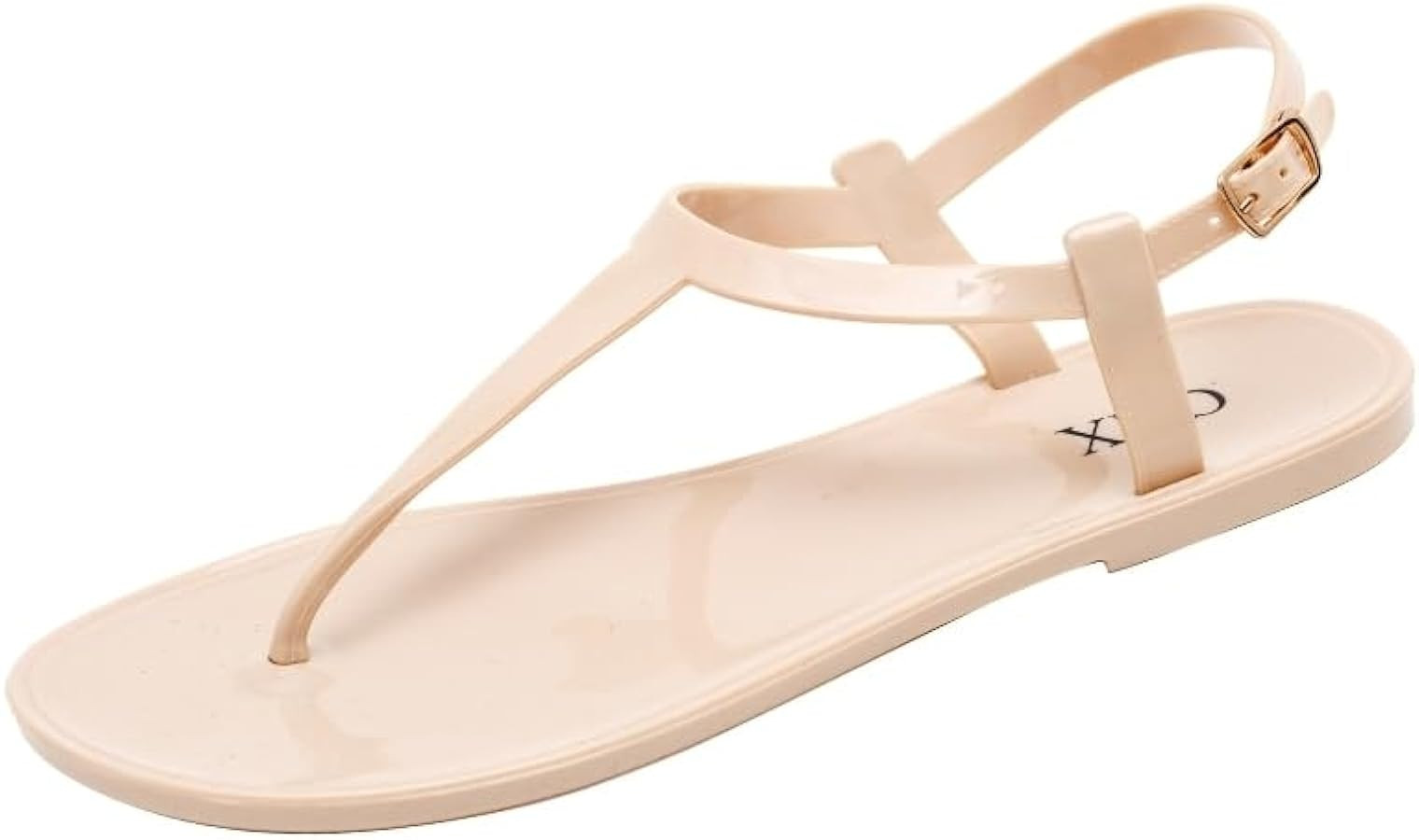 ChiX Women's Classic Flat Jelly Sandals | Amazon (US)