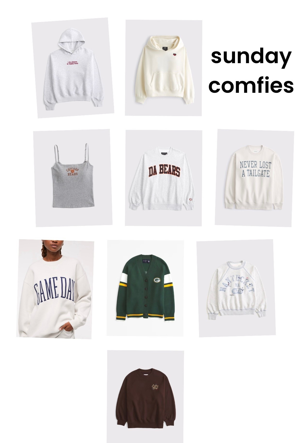 Who is excited for casual football Sundays?! Whether you’re just going for cozy and cute or repping your team, we love these fun tops!

#LTKActive #LTKOver40 #LTKSaleAlert