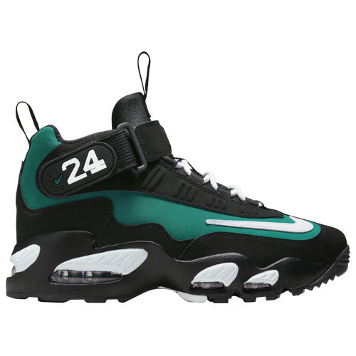 Boys Nike Nike Air Griffey Max 1 - Boys' Grade School Shoe Black/White/Fresh Water Size 04.5 | Kids Foot Locker (US)