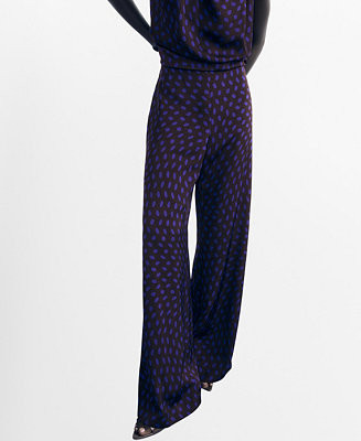 Women's Polka Dots Flare Pants | Macy's