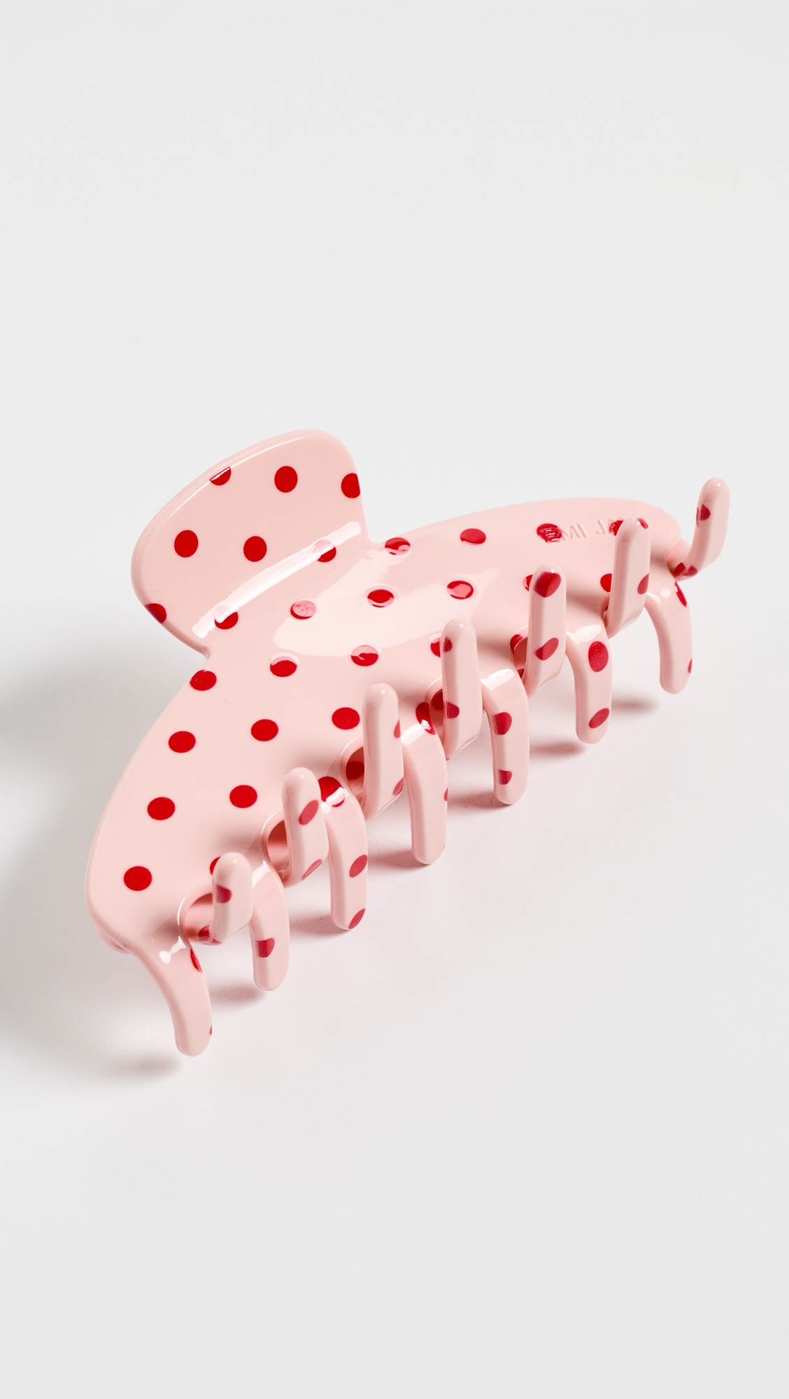 Emi Jay Big Effing Clip Blush Polka Dot One Size | Shopbop