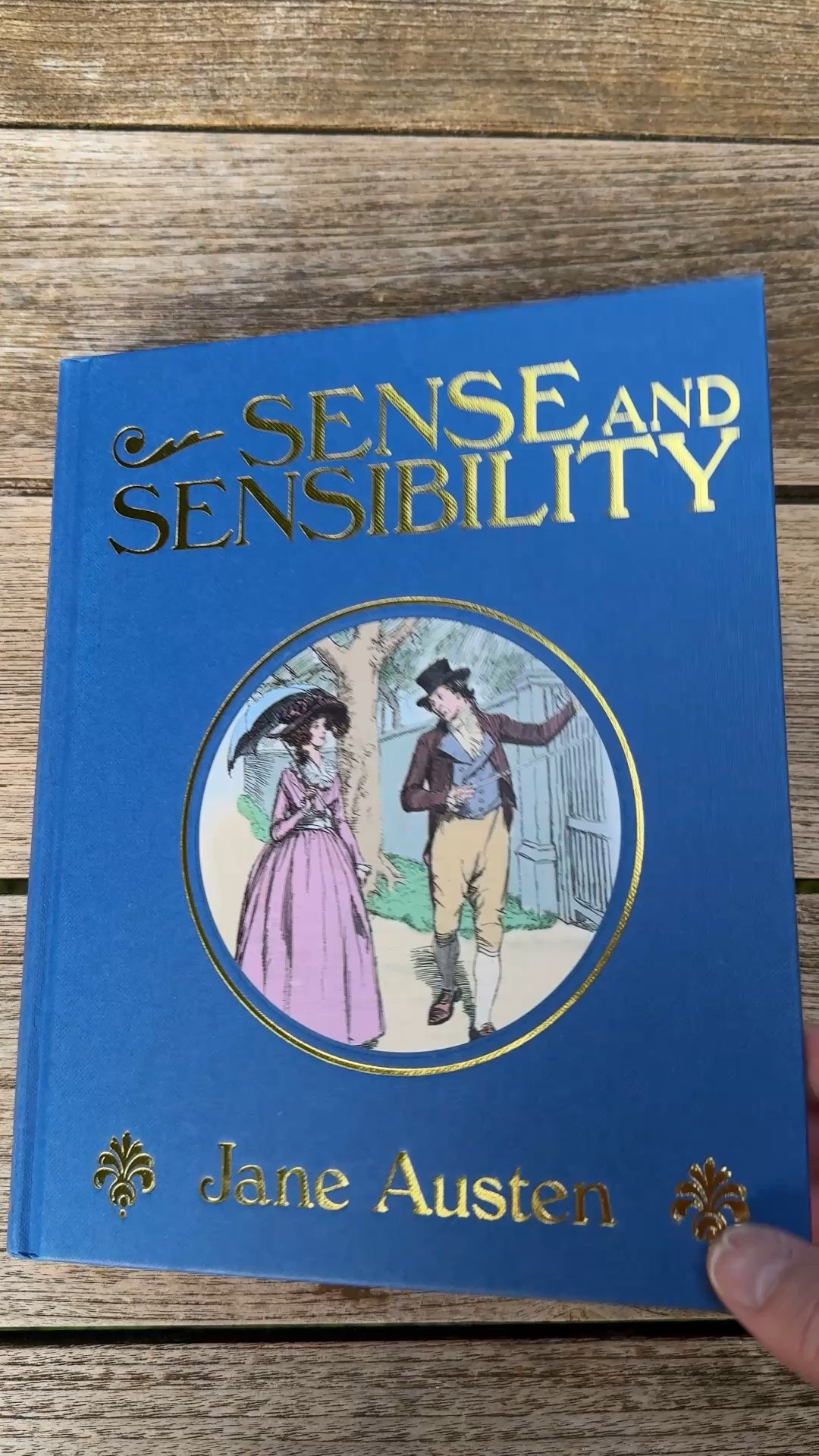 Arcturus Classics Sprayed Edge Gift Edition book Jane Austen Sense & Sensibility 