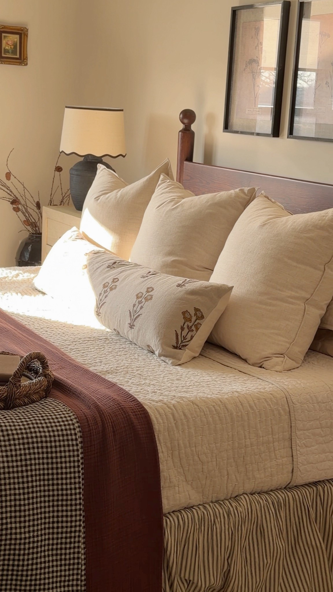 Warm neutral bedding refresh 🤍
Featuring my European linen quilt set, bamboo sheets, and gauze blanket from @onequince. So soft, breathable and perfect for a cozy layered bedroom.
#quincepartner


#LTKHome #LTKSaleAlert #LTKSeasonal