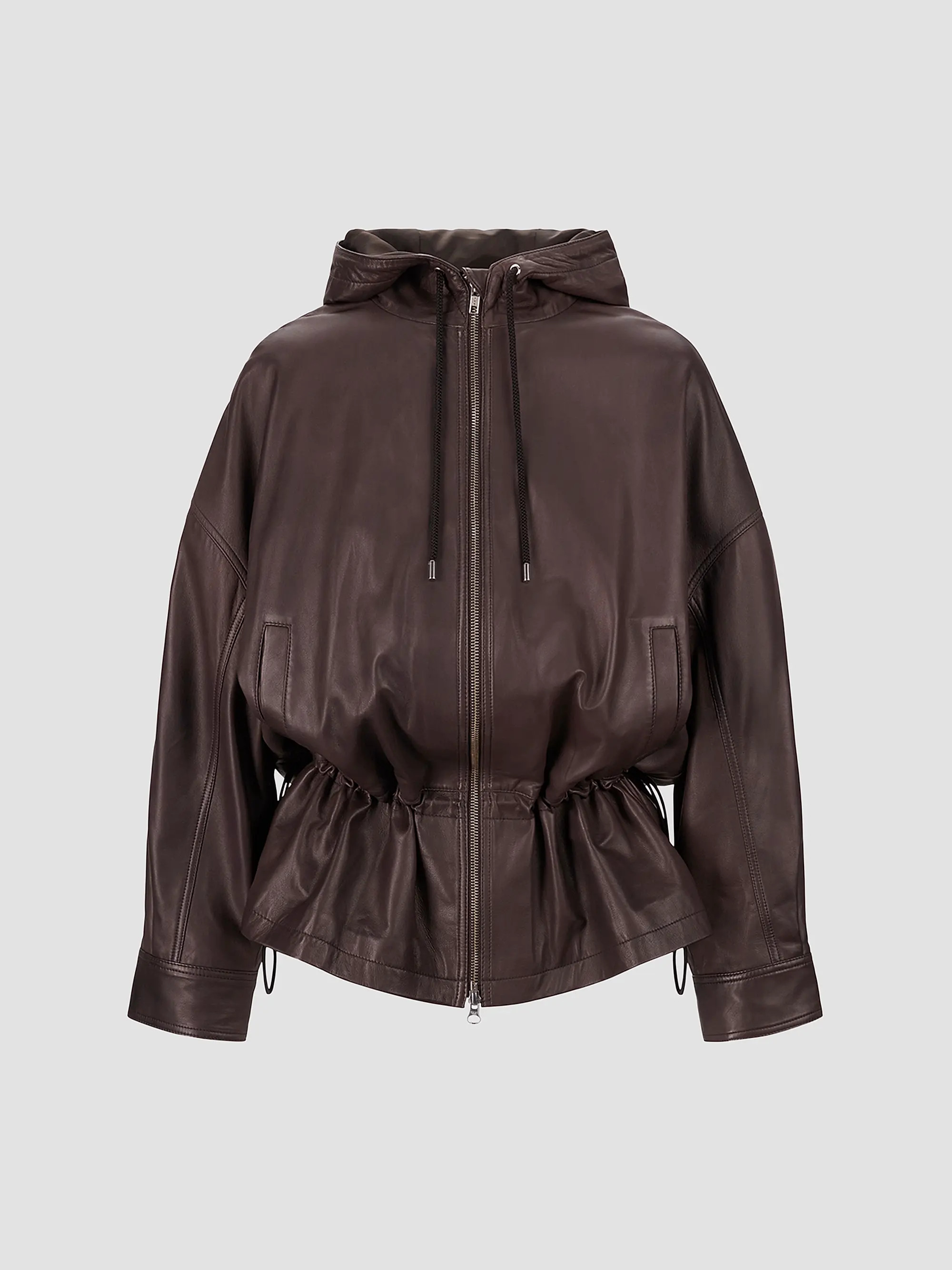 Gondola Hooded Leather Jacket | Saks Fifth Avenue
