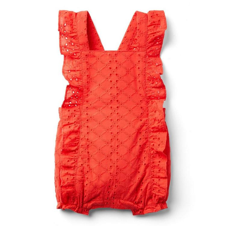 Baby Eyelet Romper | Janie and Jack