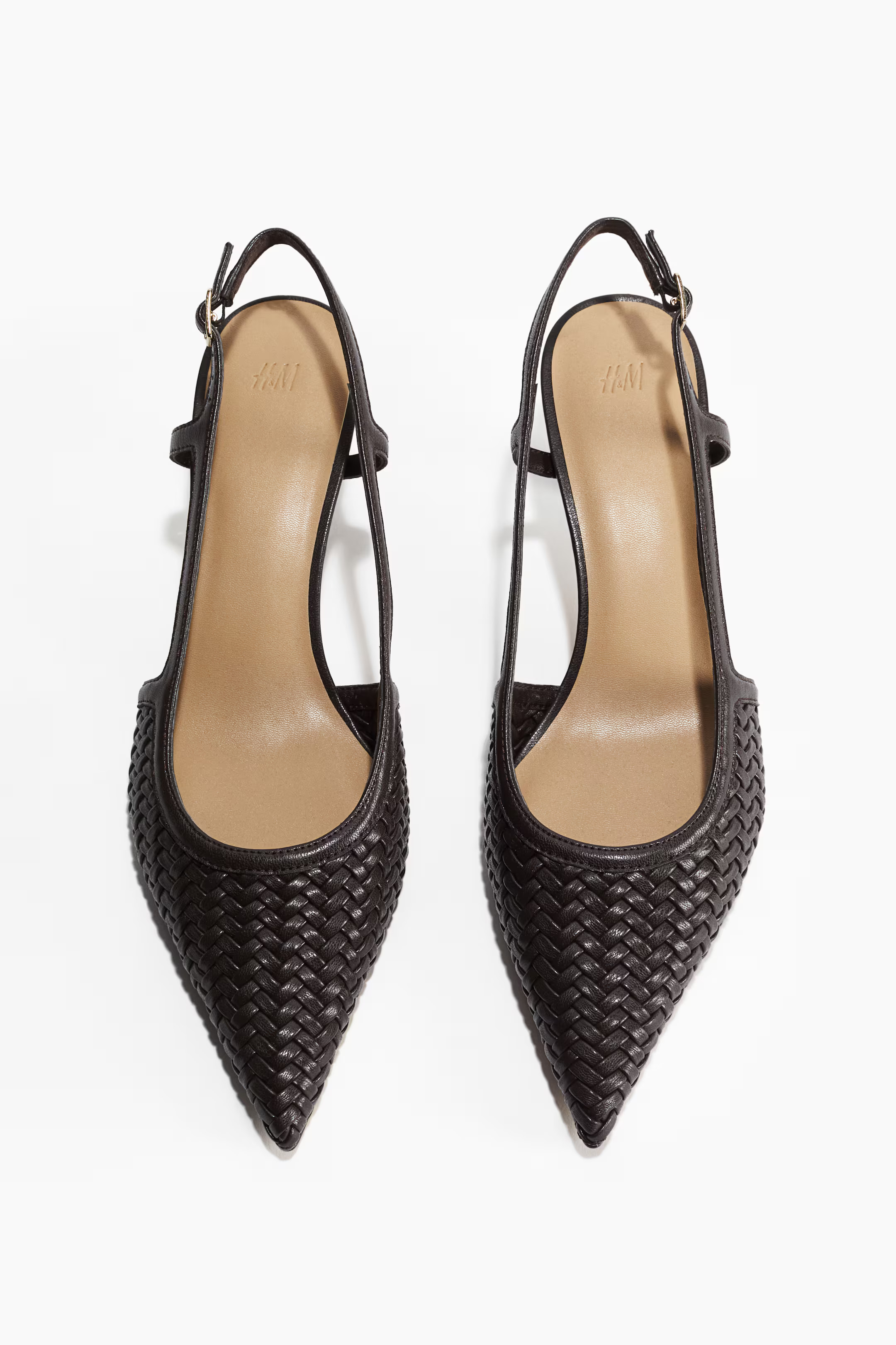 Braided slingback court shoes | H&M (UK, MY, IN, SG, PH, TW, HK)