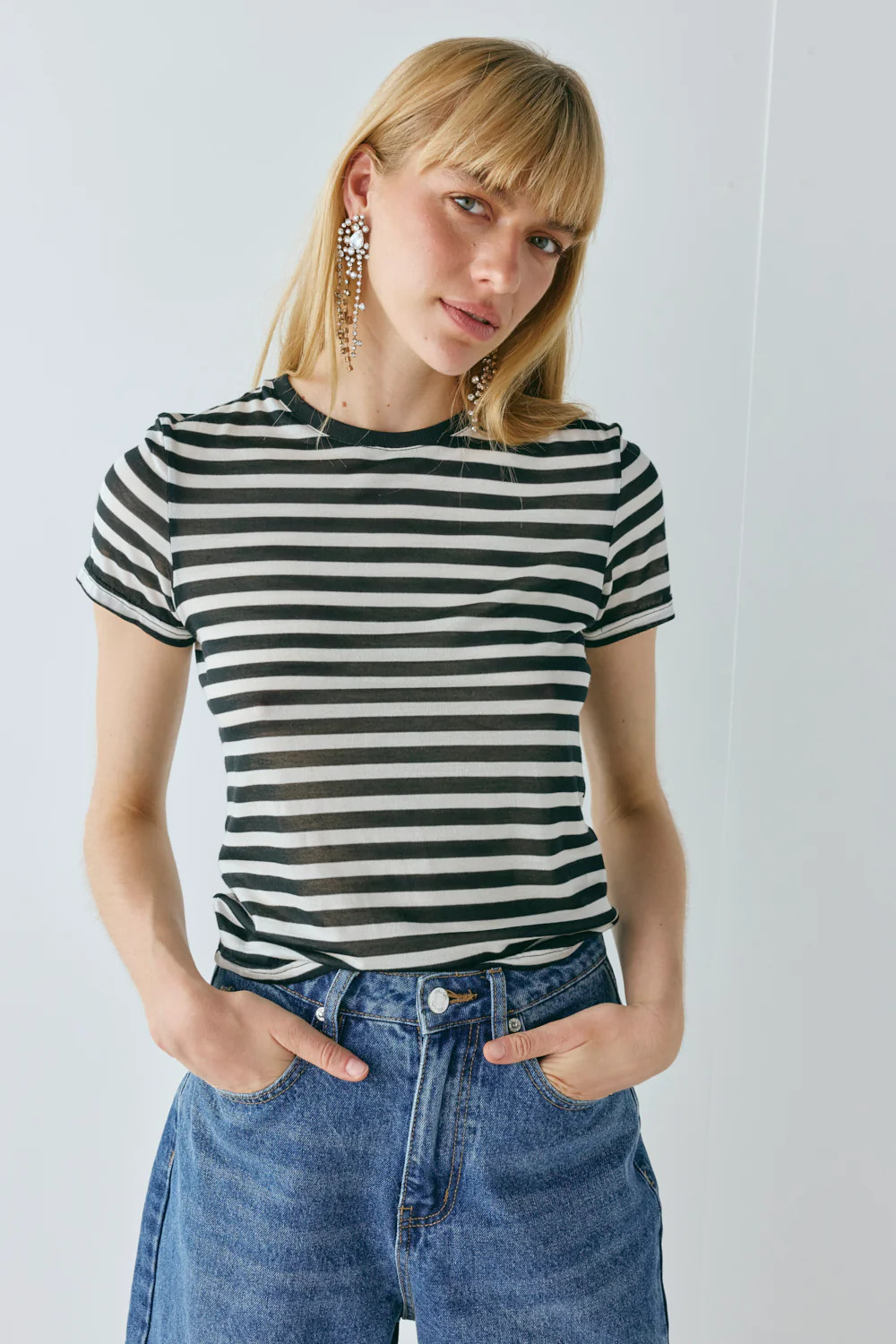 Dion Tee Stripe | VRG Grl