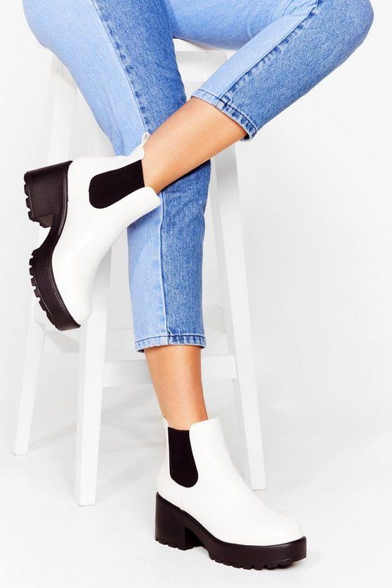 Roll With It Platform Chunky Ankle Boot | NastyGal (US & CA)