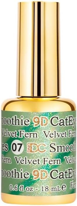 DND DC 9D Cat Eye Gel Polish DND 9D Cat Eye Smoothie, Unicorn, Creamy Collection (#07 - Velvet Fe... | Amazon (US)