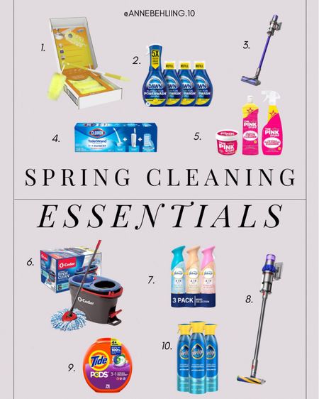 Spring cleaning essentials from amazon, spring cleaning favorites 

#LTKhome #LTKfindsunder100