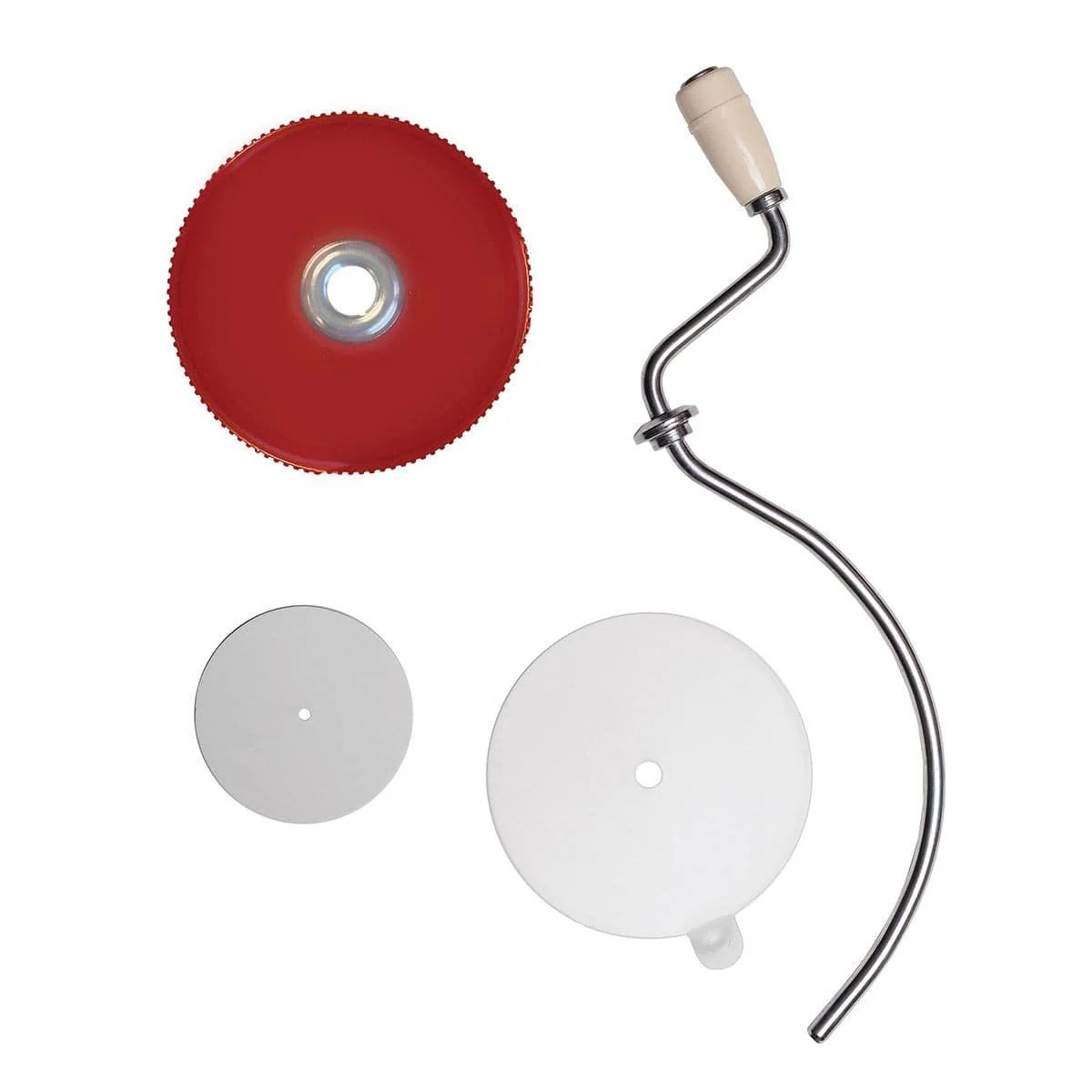 Lehman's RW Witmer Old Fashioned Natural Peanut Butter Mixer for 26 Oz Jars in Red | 54324 | Lowe's