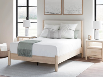 Cadmori Queen Upholstered Panel Bed | Ashley Homestore