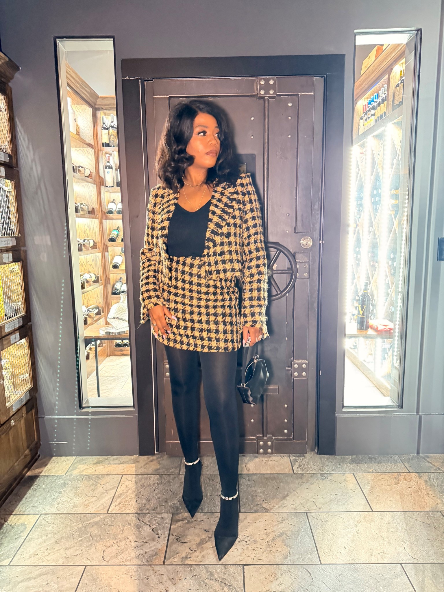 OOTD in my Zara tweed two piece, Alexander wang shoes and purse.

#LTKootd #LTKgrwm #LTKdayinmylife