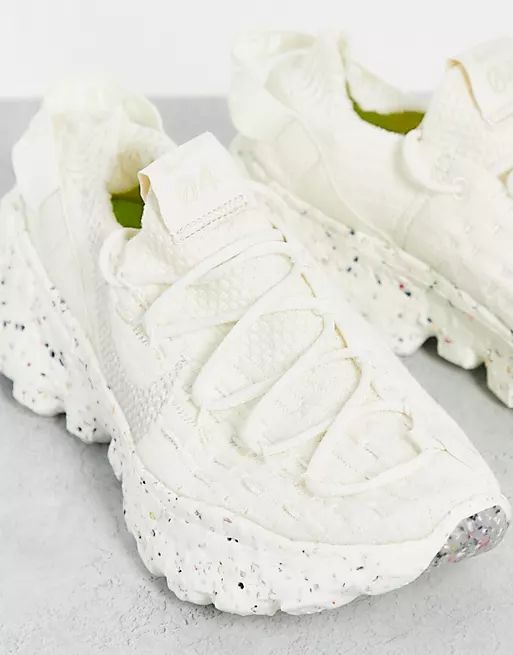 Nike Space Hippie 04 trainers in off white | ASOS (Global)