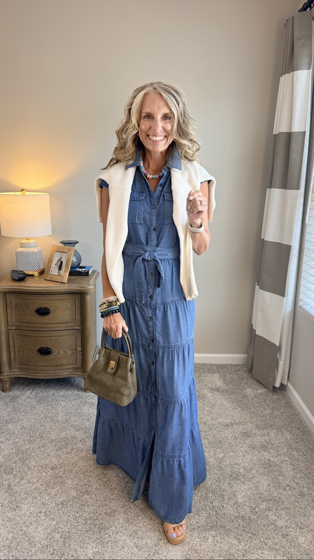 Wearing XS. What a cute dress for school, work or church or any day ending in “y”.

#LTKgrwm #LTKootd #LTKOver40