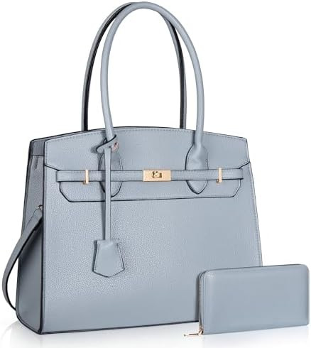 Top Handbags For women, Adjustable Strap Work Satchel with Wallet | Amazon (US)