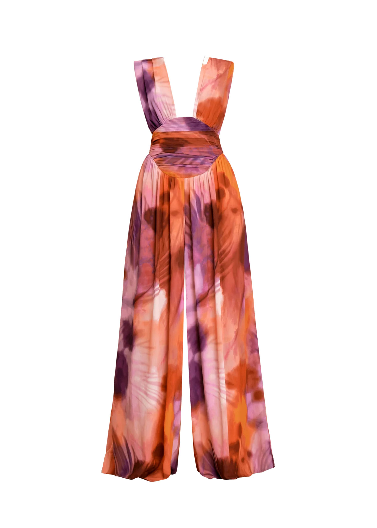 NITIWA JUMPSUIT - DANDI PRINT | ANDREA IYAMAH