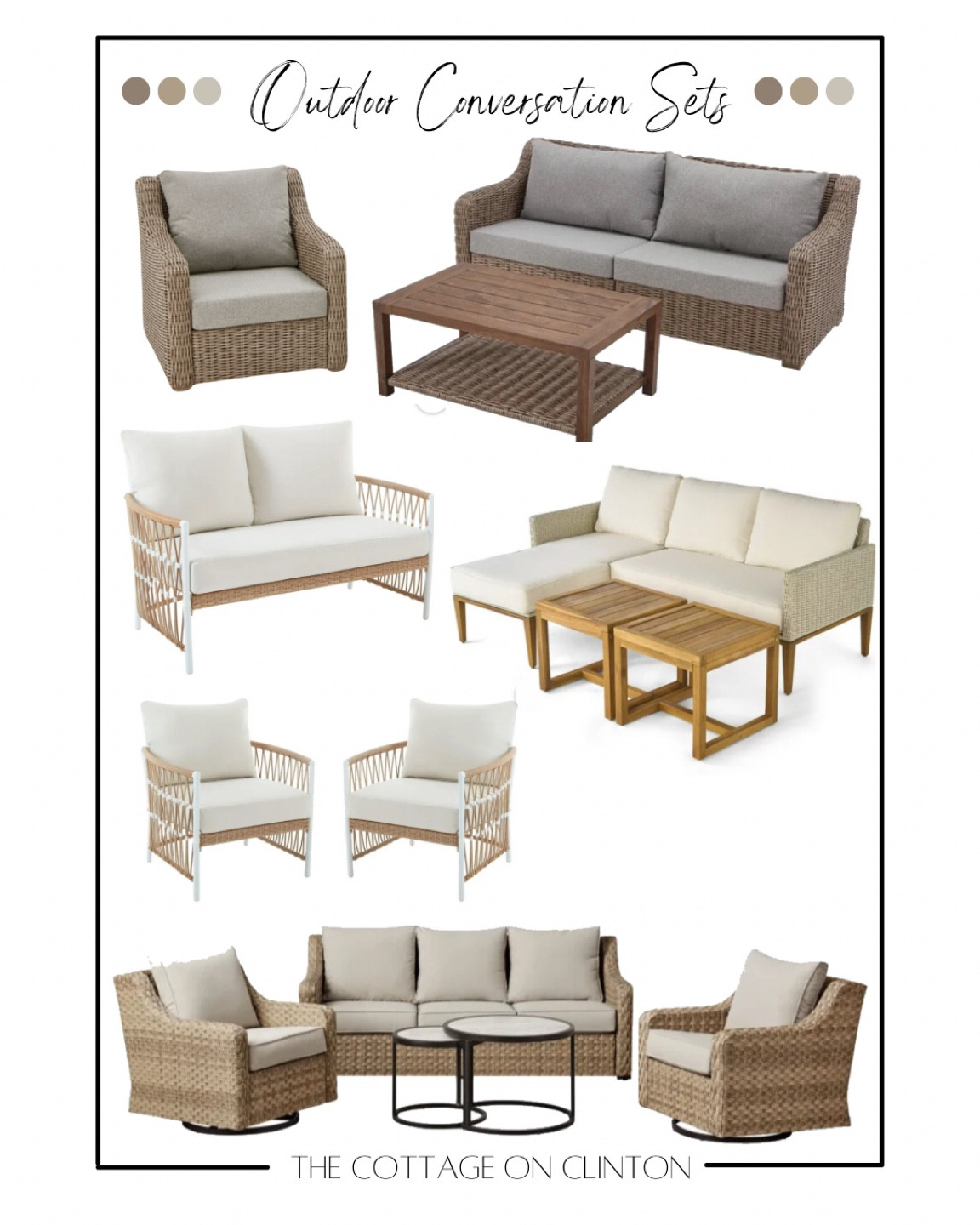 Getting ready for the summer! Some great and affordable outdoor conversation sets from Walmart!

#LTKSeasonal #LTKhome