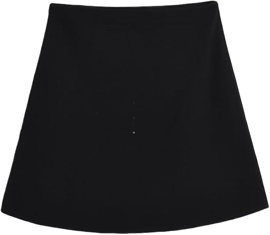 Summer Fashion Casual Elegant New Women High Elastic Waist A-line Knit Mini Skirt Female Chic Sexy Lady Skirt | Amazon (US)