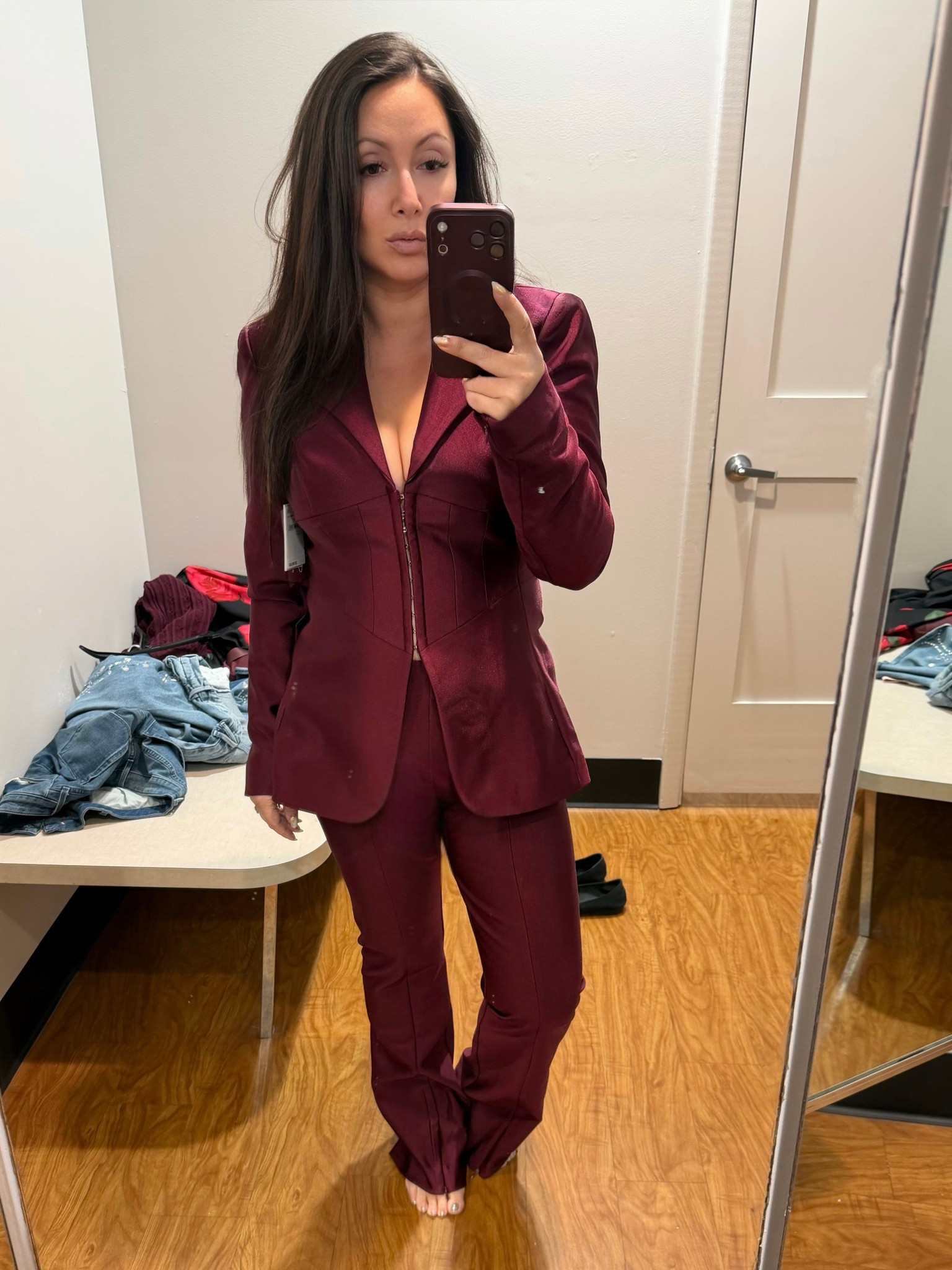 This two piece set by Good American is gorgeous! I love it all from color to fit and the material also feels great! 

#LTKStyleTip #LTKSeasonal #LTKParties