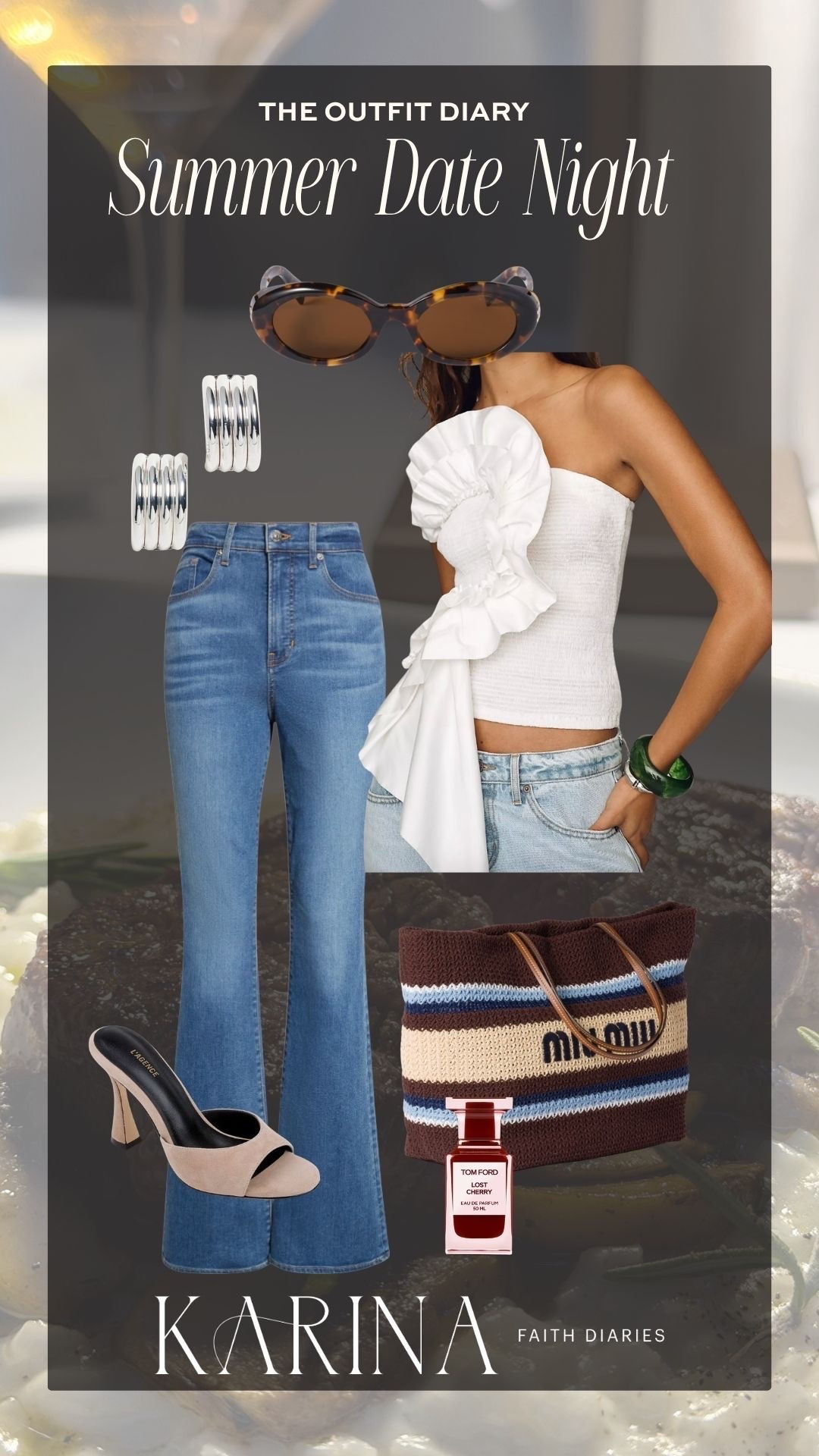 How I styled this gorgeous statement top for a dinner date✨ the best top for summer nights paired with one of my favorite denims from the Nordstrom sale🙌🏽

#LTKSaleAlert #LTKSeasonal #LTKootd