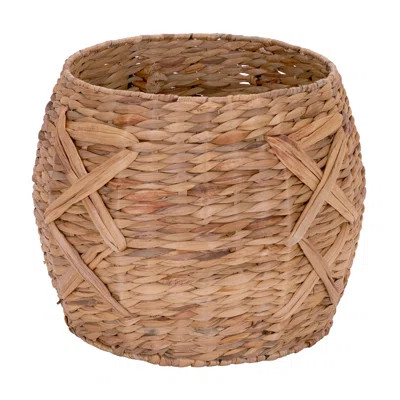 Water Hyacinth Round Wicker Basket | Wayfair Professional