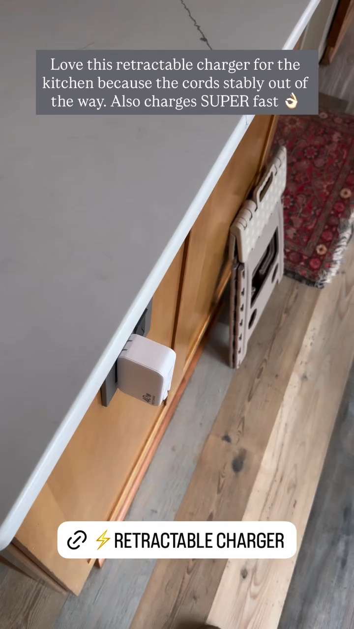 This retractable charger is a total game changer! 



#LTKHome #LTKmomlife