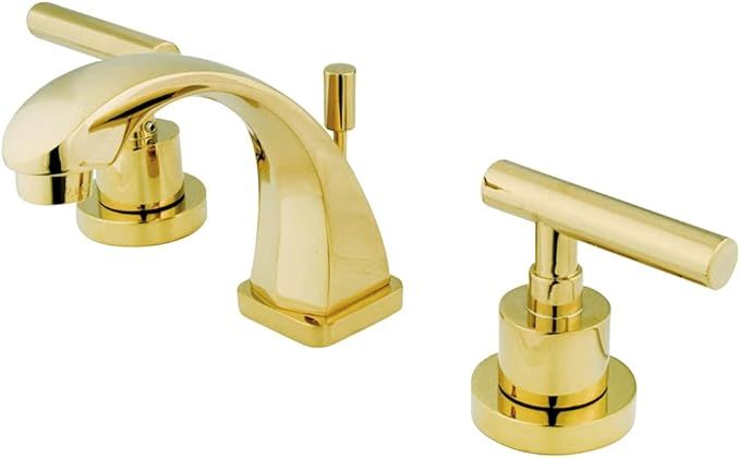 Kingston Brass KS4942CML Concord Mini Widespread Lavatory Faucet, Polished Brass | Amazon (US)