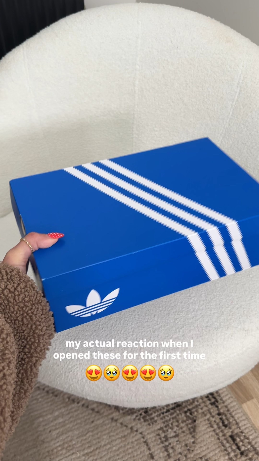 I love all things Valentines!!!
Was so happy that these came in youth sizes so they were a lot cheaper!!
I am a true size 8 and can were a size 6.5 in the youth styles of adidas. 
I bought some heart shoelaces from Amazon~ linking those too.  @adidas 

#LTKValentine #LTKmomlife