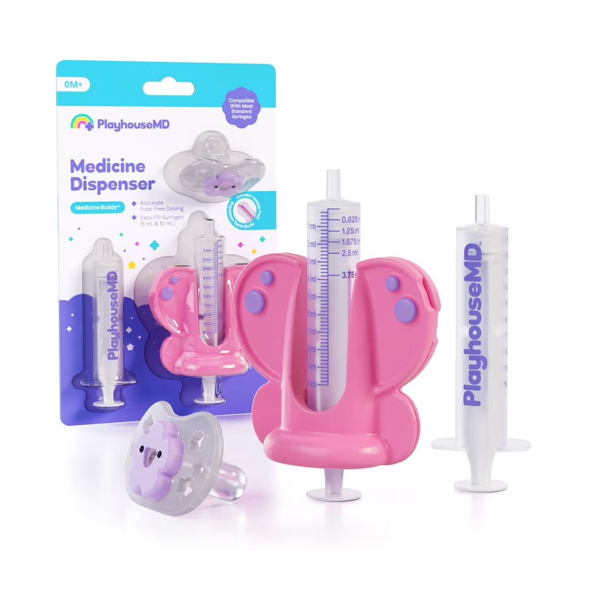 Playhouse MD Syringe Dispenser - Butterfly | Target