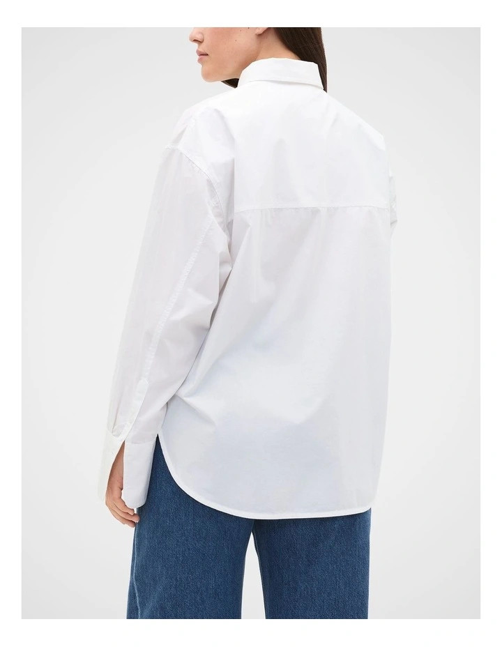 Seed HeritagePoplin Classic Shirt in Whisper White | Myer