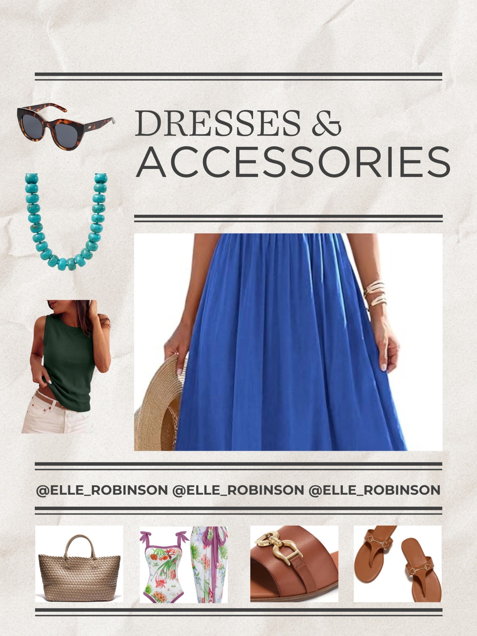 Get ready for summer with these stylish dresses and accessories.

#LTKTravel #LTKmomlife