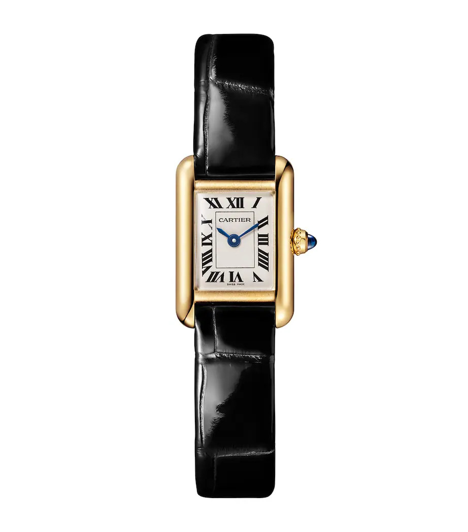 Mini Yellow Gold Tank Louis Cartier Watch 16.5mm | Harrods