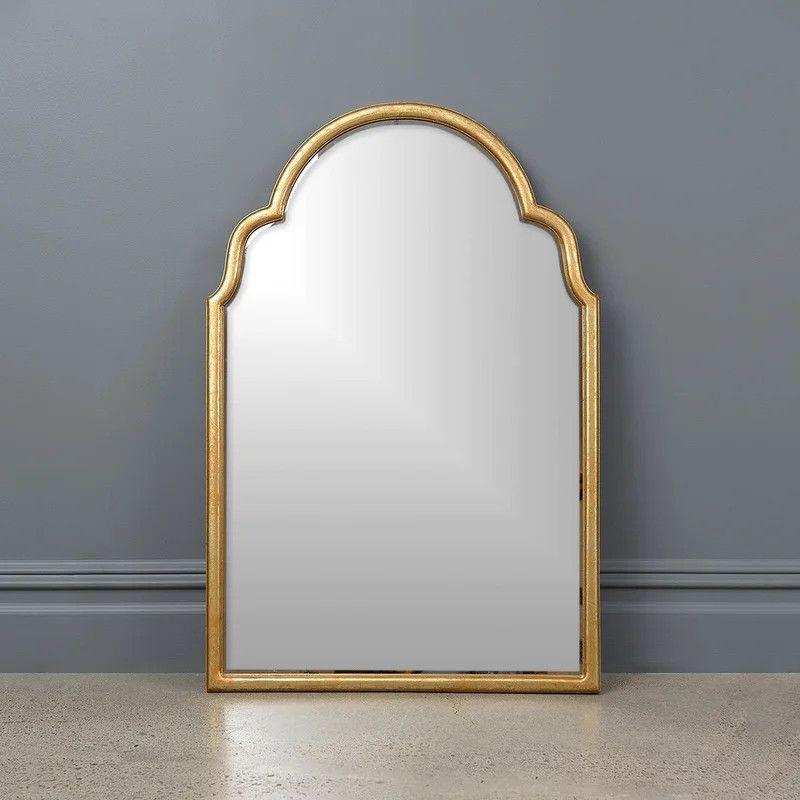 Perri Arch Wood Wall Mirror | Wayfair North America