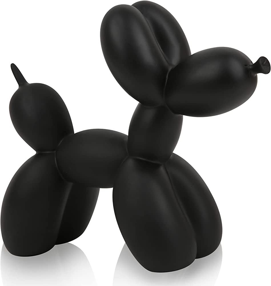 Balloon Dog Decoration Statues, Animal Art Home Dog Sculpture Living Room Home Decor Toy Dog Stat... | Amazon (US)