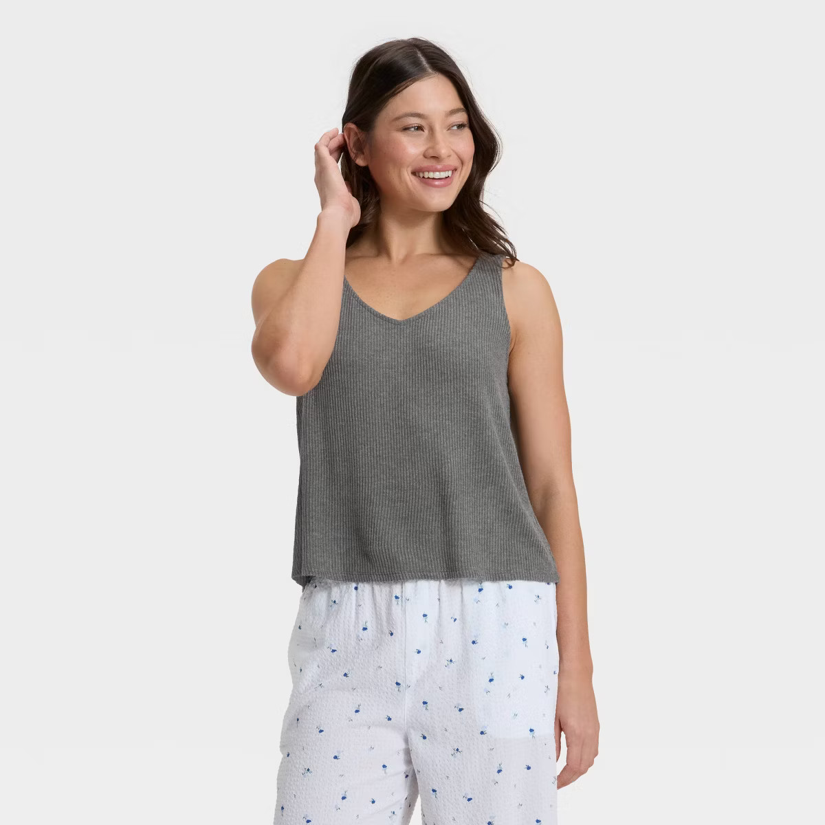 Women's Cozy Ribbed Pajama Tank Top - Auden™ | Target