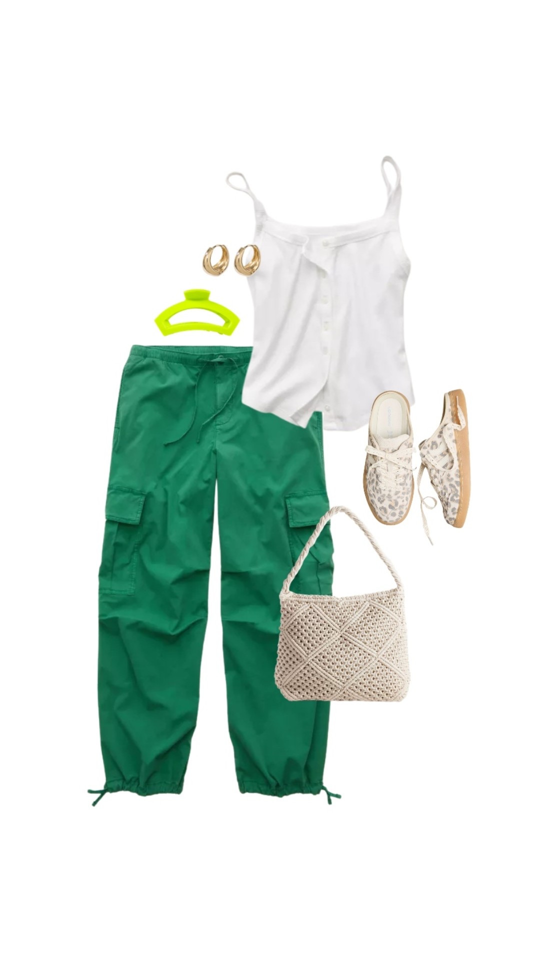 American Eagle has so many perfect springy basics right now! Love this button up tank and low rise parachute pants from them! 

#LTKPetite #LTKSeasonal #LTKootd