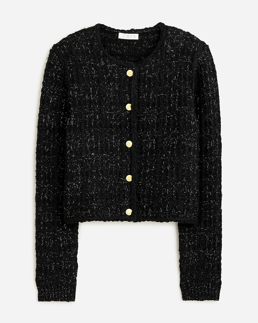 Plaid lady jacket with textured Lurex® metallic threads | J. Crew US