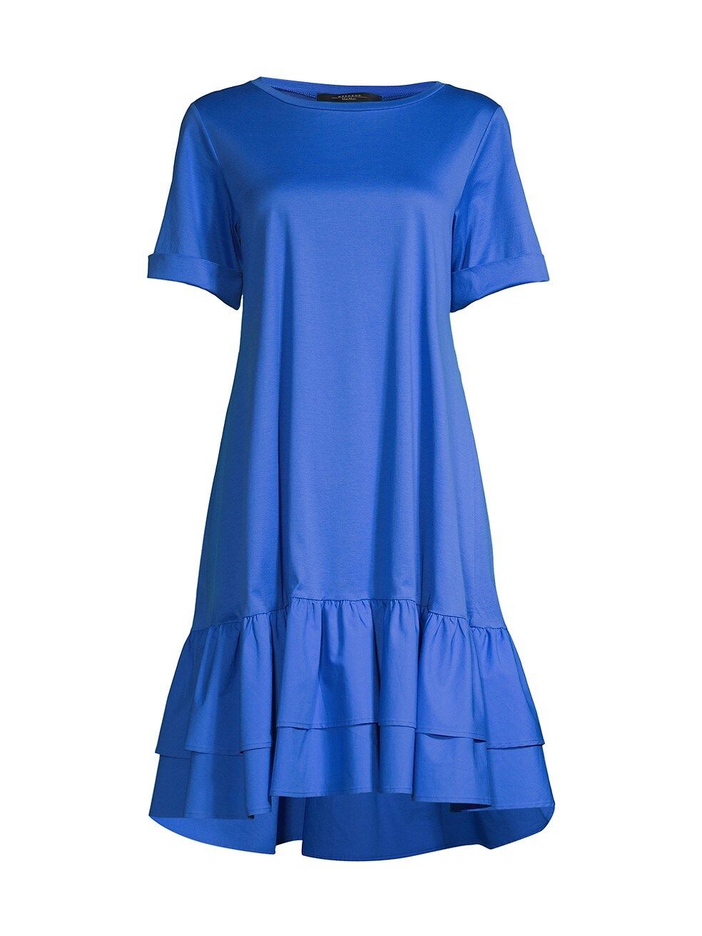 Weekend Max Mara Vanna Tiered T-Shirt Minidress | Saks Fifth Avenue